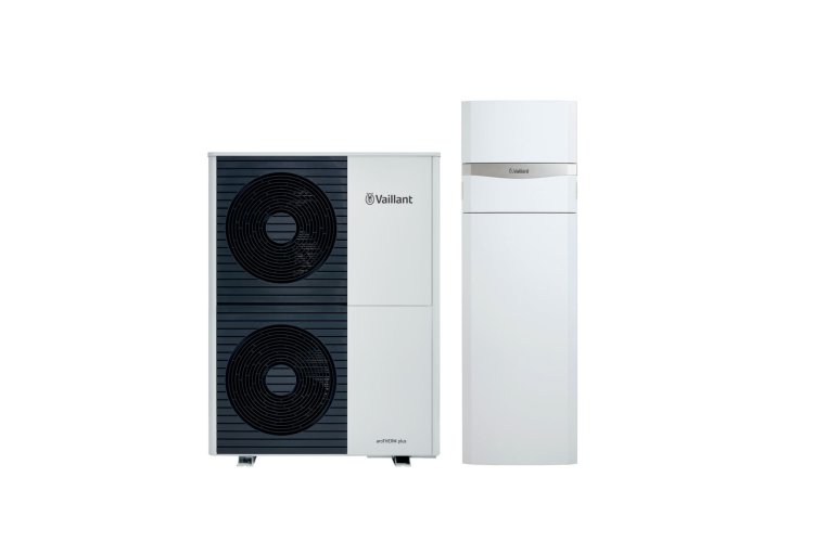 Tepelné čerpadlo Vaillant aroTHERM plus -  VWL 105 / 6 400 V  + VIH QW 190/6 + regulace