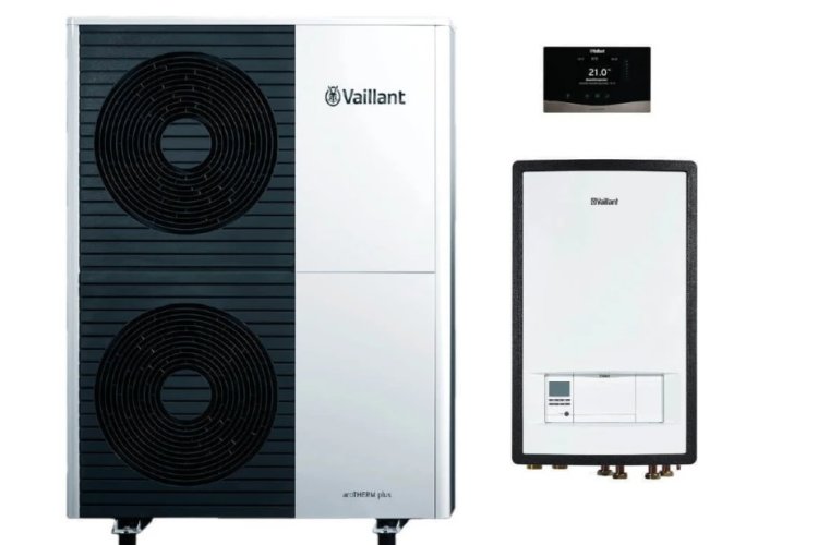 Tepelné čerpadlo Vaillant aroTHERM plus - VWL 125 / 6 400 V + VWZ MEH 97 + regulace