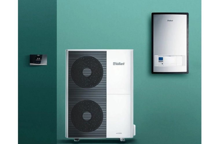 Tepelné čerpadlo Vaillant aroTHERM VWL 105/5  AS 400V +Hydraulická jednotka MEH split  VWL 127/5 IS + multiMATIC 700