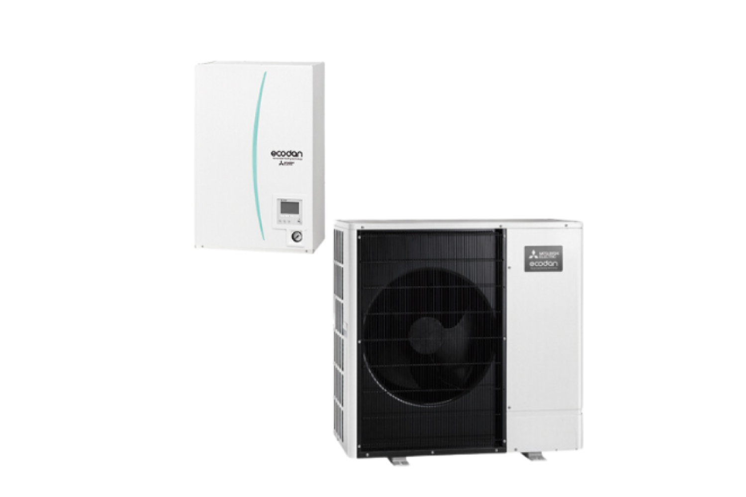 Mitsubishi POWER Inverter split, nízkoteplotní venkovní jednotka PUD-SWM120 - Vnitřní jednotka EHSD-YM9D výkon 12 kW